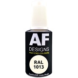 Alex Flittner Designs Lackstift RAL 1013 PERLWEISS glänzend 20ml Reparaturstift Acryl Retuschierlack Reparaturlack Holz Metall Möbel Bad