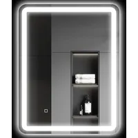 Homcom Badspiegel, 60 x 80 cm LED Spiegel mit