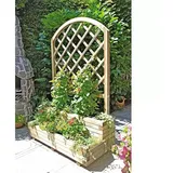 Tetzner & Jentzsch Willi Rankgitter 90 x 140 cm Braun