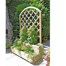 Tetzner & Jentzsch Willi Rankgitter 90 x 140 cm Braun