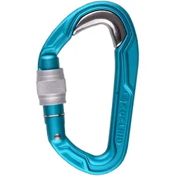Karabiner Edelrid Bulletproof Screw Eisminze BLAU NO SIZE