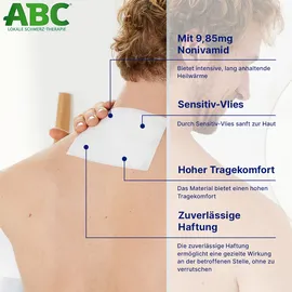 BEIERSDORF ABC Wärme-Pflaster Sensitiv 14 x 10 cm 4 St.