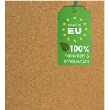 EKB Korkplatte 100x50cm 20mm stark I Natürliche Presskorkplatte für Pinnwand, Wanddekoration oder Schallschutz Akustikplatte I Umweltfreundliches DIY-Projektmaterial zum Basteln & Modellbau
