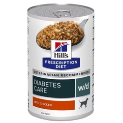 Hill's Prescription Diet w/d mit Huhn 12x370 g