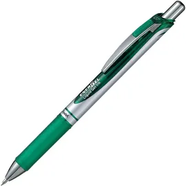 Pentel EnerGel BL77 Gelschreiber grün/silber 0,35 mm, Schreibfarbe: grün