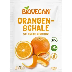 Biovegan Orangenschale gerieben bio