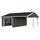Palmako Einzelgarage 7,06 x 6,19 m grau inkl. Seitenwand