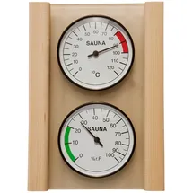Weka Sauna Hygrometer und Thermometer