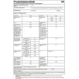 Amica WT 483 710 Toplader (8 kg, 1300 U/min)