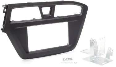  Radioblende HYUNDAI i20 ab 2015 2DIN schwarz Installer Kit 