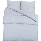 vidaXL Bettwäsche-set Grau 200x220 Cm Leichte Mikrofaser Vidaxl