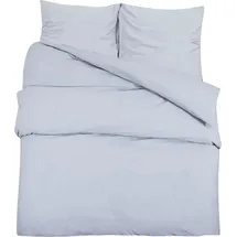 vidaXL Bettwäsche-set Grau 200x220 Cm Leichte Mikrofaser Vidaxl