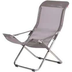 Fiam - Fiesta Sessel, Aluminium / taupe