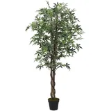 vidaXL Ahornbaum Künstlich 224 Blätter 80 cm Grün