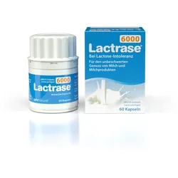 Lactrase 6000 FCC Kapseln 60 St Kapseln