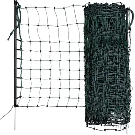 Kerbl Freigehege Kaninchennetz 25 m x 65 cm grün