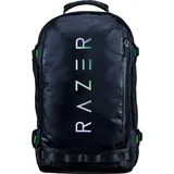 Razer Rogue V3 Backpack (17.3") - Kompakter Reise Rucksack (Fach für Laptop bis 15 Zoll, Abriebfest, Außenhülle aus Polyester)