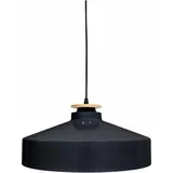 enovalite 1-flg. Ø40 cm rund schwarz Stahl