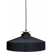 enovalite 1-flg. Ø40 cm rund schwarz Stahl