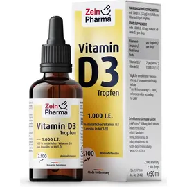ZeinPharma Vitamin D3 1000 I.E. Tropfen 50 ml
