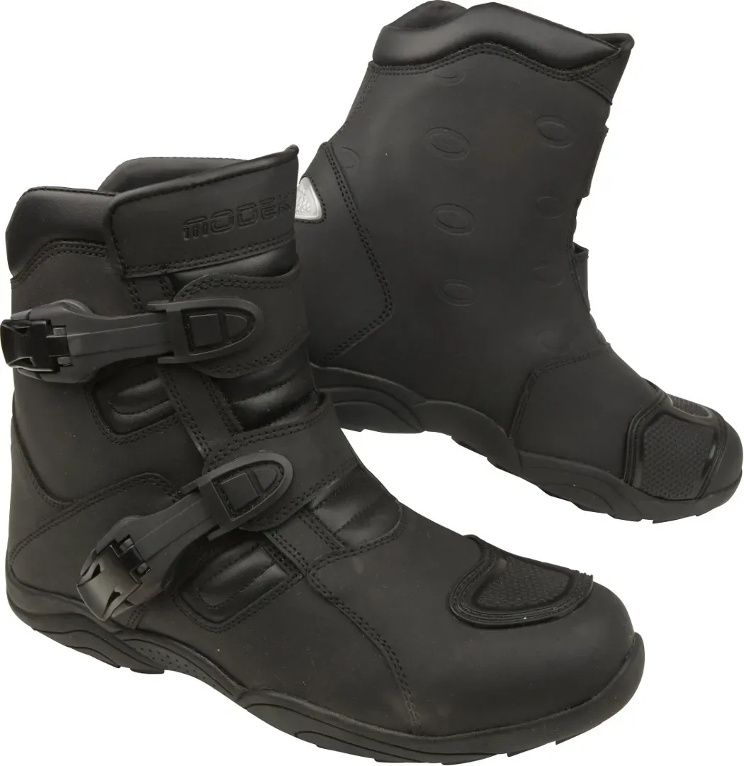 Modeka Muddy Track Evo Motorradstiefel, schwarz, Größe 37 für Männer