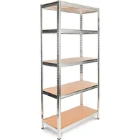 Deluxe4home deluxe4home® Schwerlastregal 90x40x180cm I belastbar bis 875kg I