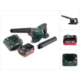 Metabo Metabo, AG 18 Akku Gebläse 18 V + 1x LiHD Akku 8,0Ah + Ladegerät