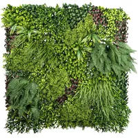 Gasper Kunstpflanze Premium-Blättermatte, 100x100x10cm, grün,