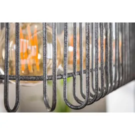 KAWOLA LORCA 5-flg.  Durchmesser 60 cm Metall silber