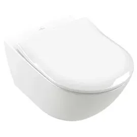 Villeroy & Boch Subway 2.0 WC-Sitz SlimSeat mit Absenkautomatik mit abnehmbaren Sitz, weiß