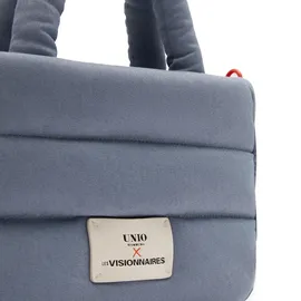 LES VISIONNAIRES Unio Cortina S Henkeltasche Baumwolle Blue Denim/Grey
