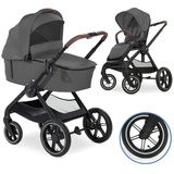 HAUCK Kombi-Kinderwagen Walk N Care Air Set Dark Grey