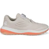 ECCO Golf LT1 BOA WP Golfschuh, hellbraun/dunkelorange