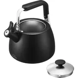 SILBERTHAL Wasserkessel Induktion 2,8L – Teekessel Edelstahl – Wasserkocher Für