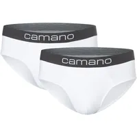 Camano Slip, (2er Pack), mit elastischem Logobund Camano white