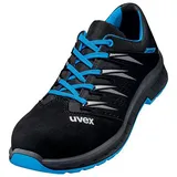 Uvex 2 trend Halbschuhe S1 blau/schwarz 69377 blau, schwarz Weite 10 44 - 6937744 - blau/schwarz