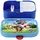 Mepal Campus Brotdose mit Bento-Einsatz und Gabel 750 ml Paw Patrol Pups