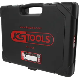 KS Tools Kunststoff-Leerkoffer 195-tlg. schwarz