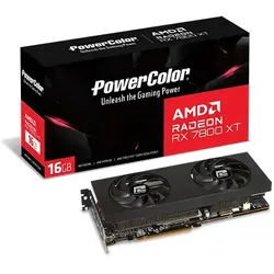 PowerColor AMD Radeon RX 7800 XT (RX7800XT 16G-P) 16GB GDDR6 - Neu mit 19% MwSt