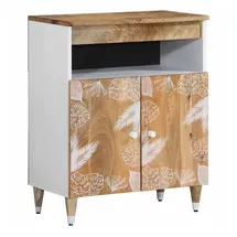 vidaXL Sideboard 60x33,5x75 cm Mangoholz