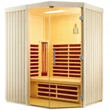Infraworld Infrarotkabine TrioSol Unica 1-179 x 128 x 203 cm (Gr. 4)-Espe inkl. 5-teiligem gratis Zubehörset