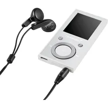 Intenso Video Scooter BT MP3 Player mit Bluetooth 5.0, 1,8 Zoll Farbdisplay, 64 GB microSD, USB-C, bis 18h Akku, inkl. Kopfhörer, weiß