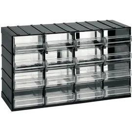 Artplast Kleinteilemagazin, 382 x 148 x 230 mm, 16 Schubladen