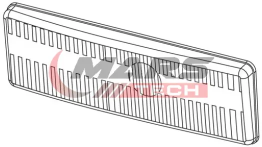 Glas, passend für Halogenscheinwerfer MAN F2000