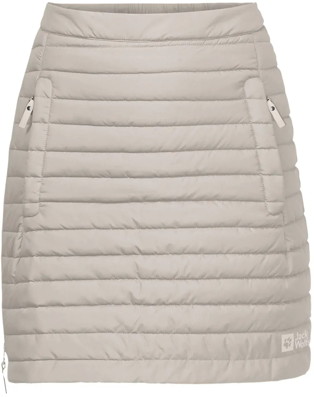 Jack Wolfskin Winterrock Iceguard (winddicht, warm wattiert, PFC-frei) perlenweiss Damen