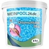 5 kg Chlor Multitabs 5 in 1-20g Tabs Multi Chlortabletten