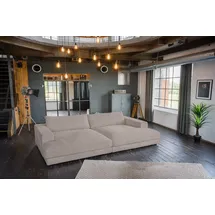 KAWOLA Big Sofa Madeline Cord taupe