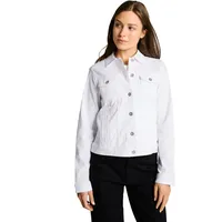 Tom Tailor Damen 1050531 Jeansjacke, 40488-Bright White, M - M