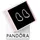Pandora Ohrstecker Asymmetrisches Herz Silber 298307C00