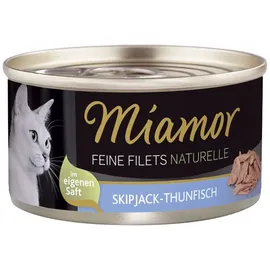 Miamor Feine Filets Naturell Skipjack-Thunfisch 24 x 80 g